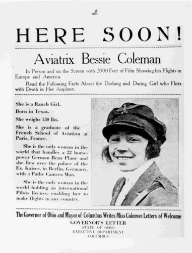 Girls Who Travel | Bessie Coleman