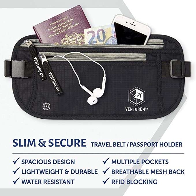 Girls Who Travel | Money Belt - 10 Best Safety Gifts For Travelers