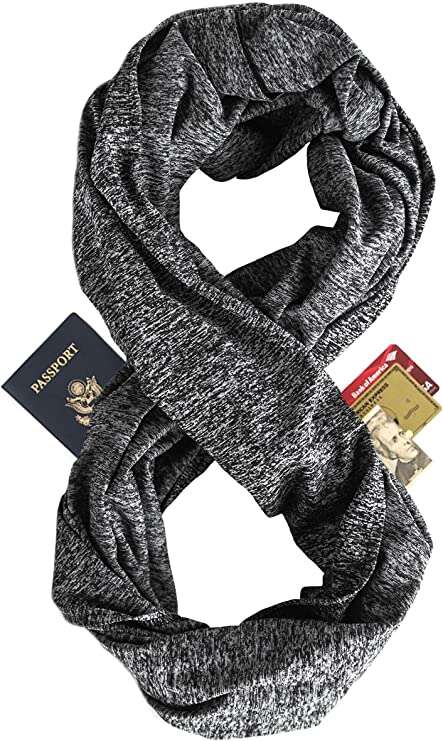 scarf hidden pockets Girls Who Travel | Clothes with hidden pockets