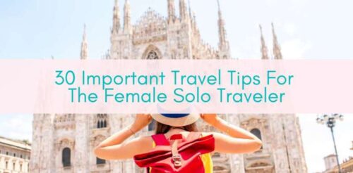 Girls Who Travel | Important travel tips for the solo traveler