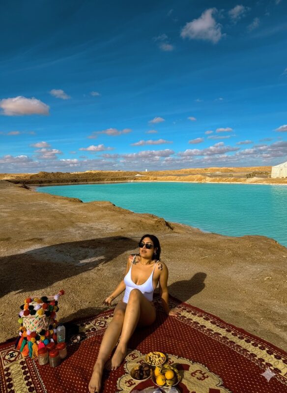 Girls Who Travel | Siwa Salt Lakes