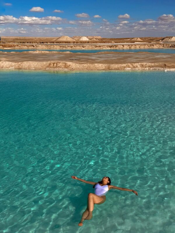 Girls Who Travel | Siwa Salt Lakes